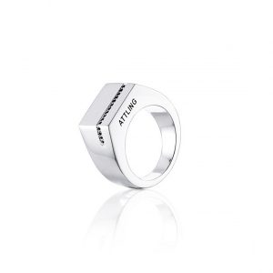 Klackring-silver-svarta-diamanter-4500 efva attling