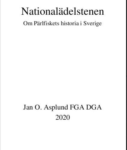 Nationaladelstenen om parlfiskets historia i Sverige