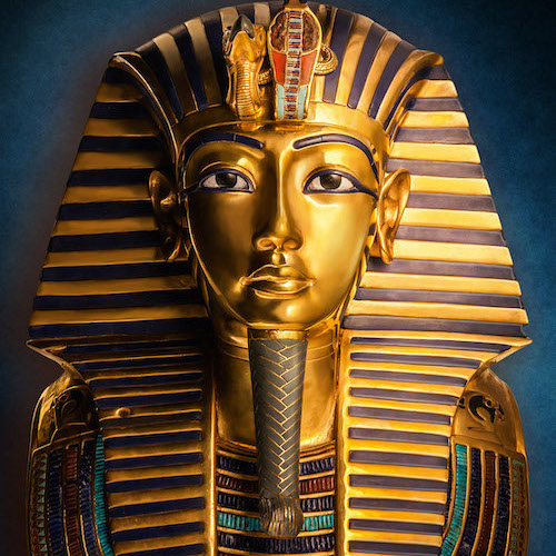 Tutankhamuns dödsmask