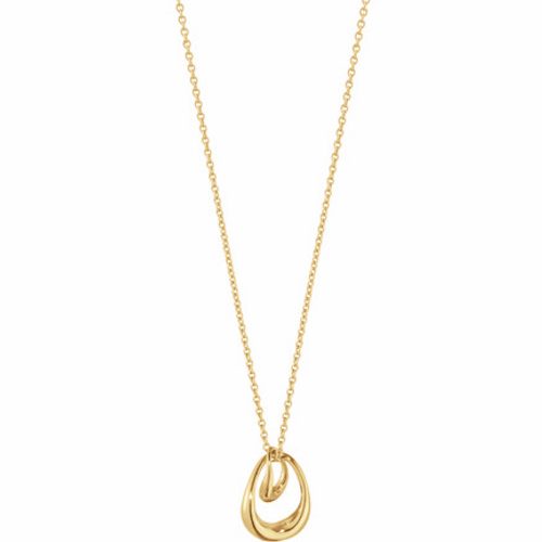 Ankarkedja i guld från Georg Jensen