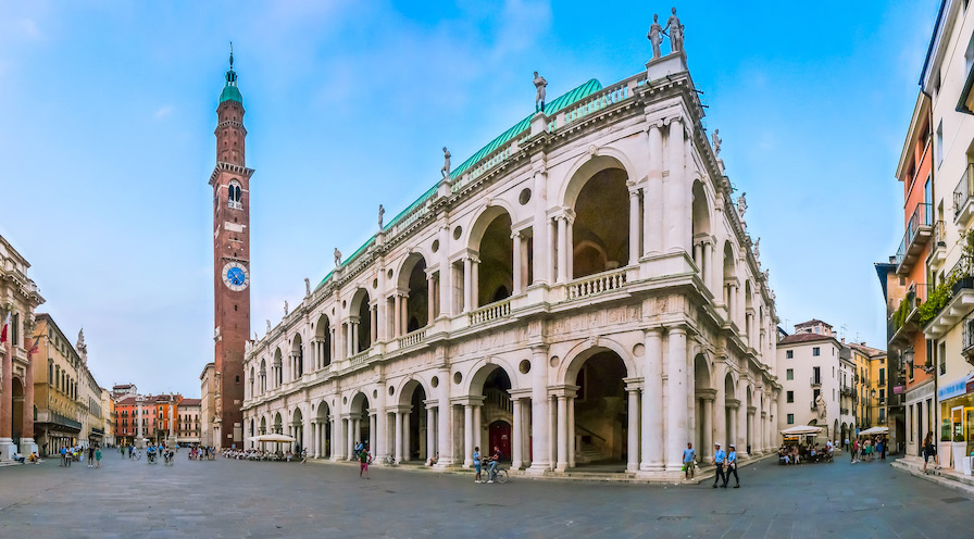 Vicenza torg italien