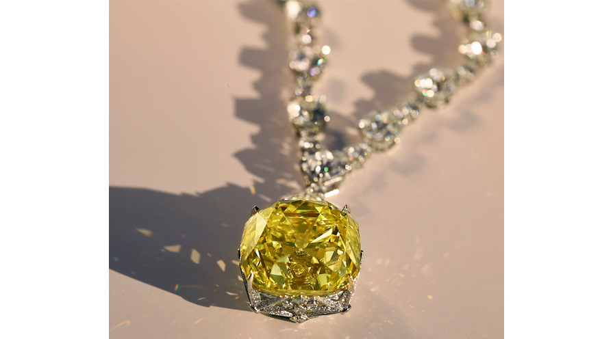Tiffany & Co. berömda yellow diamond