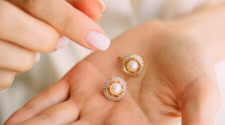 pärlörhängen examenspresent