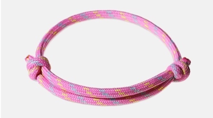 rosa bandet armband