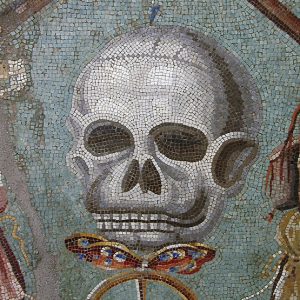 lyckans hjul mosaik - Memento mori-smycken