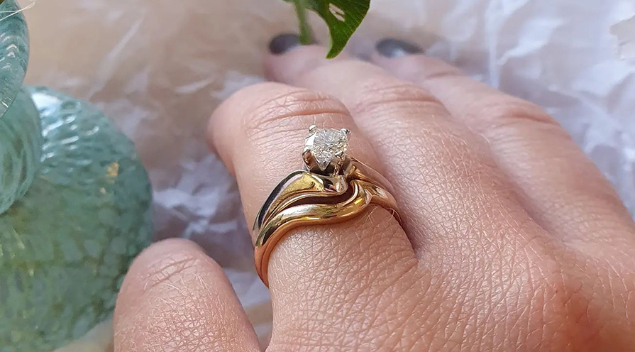 Omarbetning ring Wahlströms guld