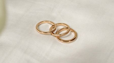 Omarbeta guldringar till förlovningsring