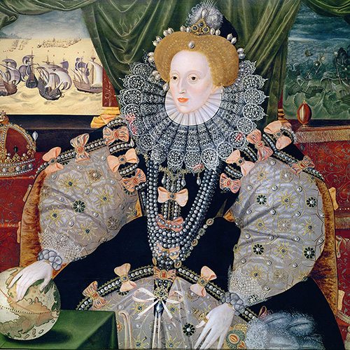 Elizabeth the first porträtt