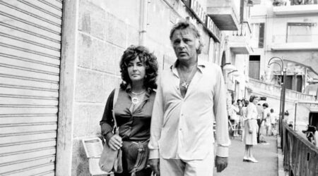 Richard Burton and Liz Taylor in Portofino