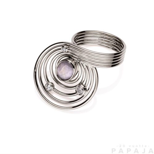 ring med safir