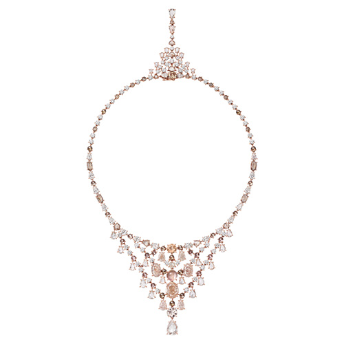 cartier halsband med ädelstenar
