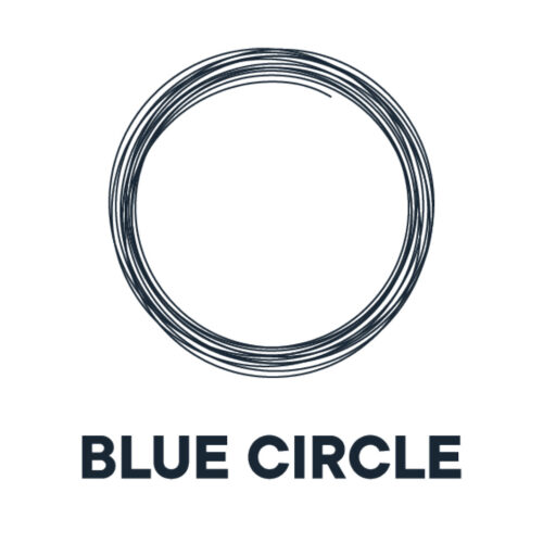 blue circle