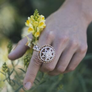 more is more ring i guld och diamanter