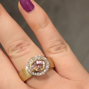 Maffig diamantring